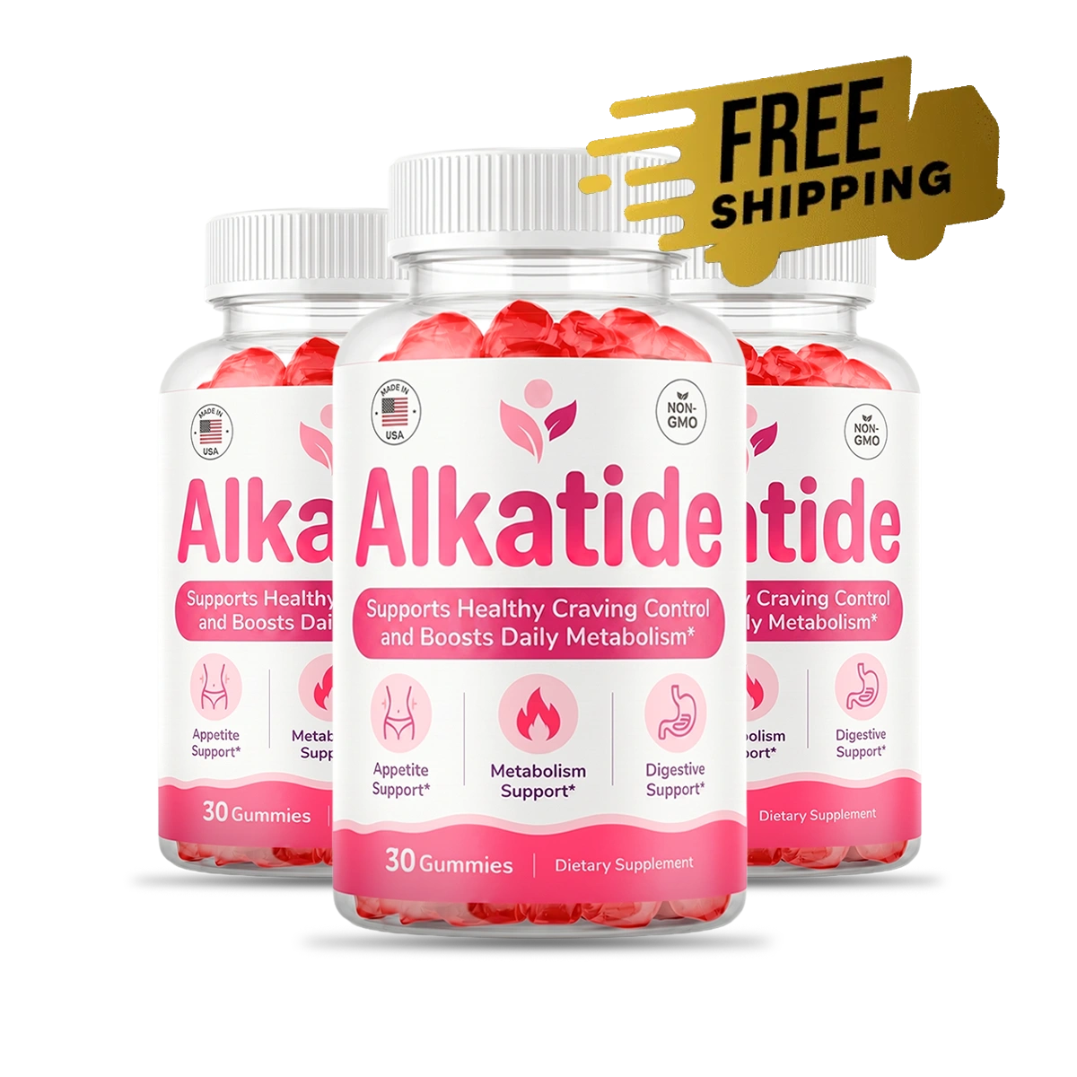 Alkatide 3 bottle pack — most popular 90 day supply
